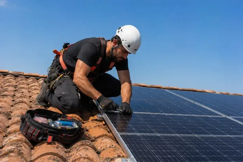 Maintenance et monitoring de panneaux solaires à Marquefave